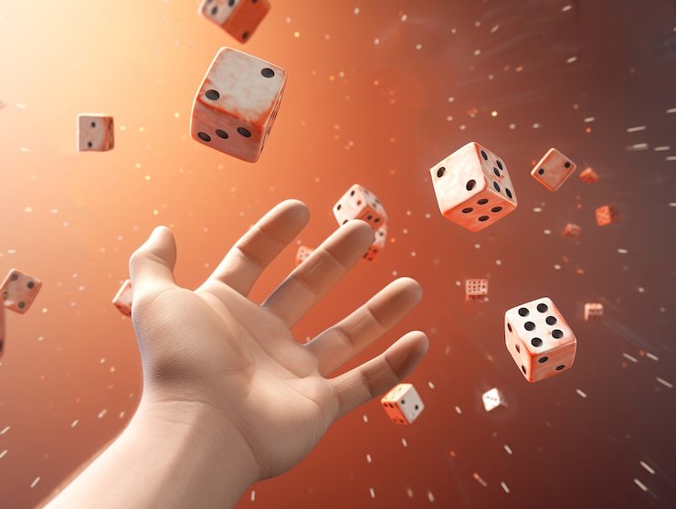 Player comparing casino-style game categories on a phone screen